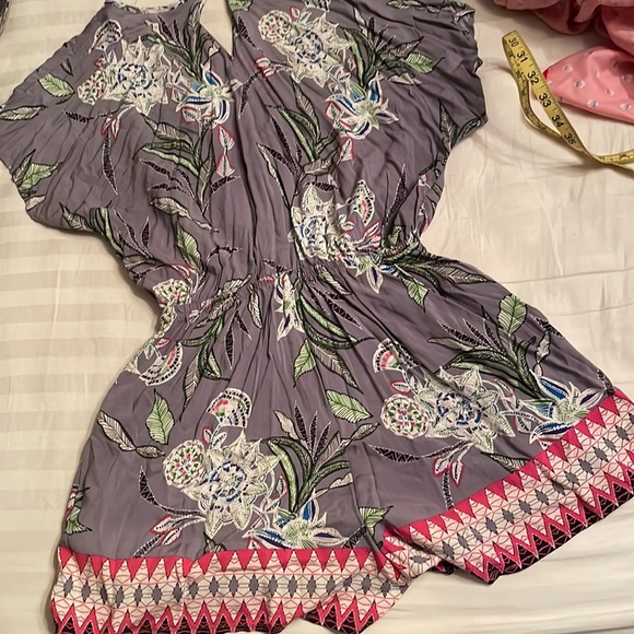 Cotton On floral lace purple romper - Picture 4 of 5